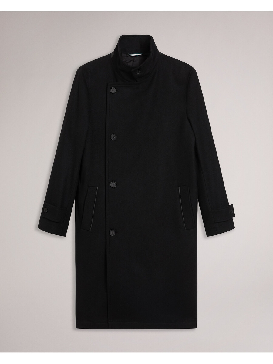 radford - longline tratthals wrap coat