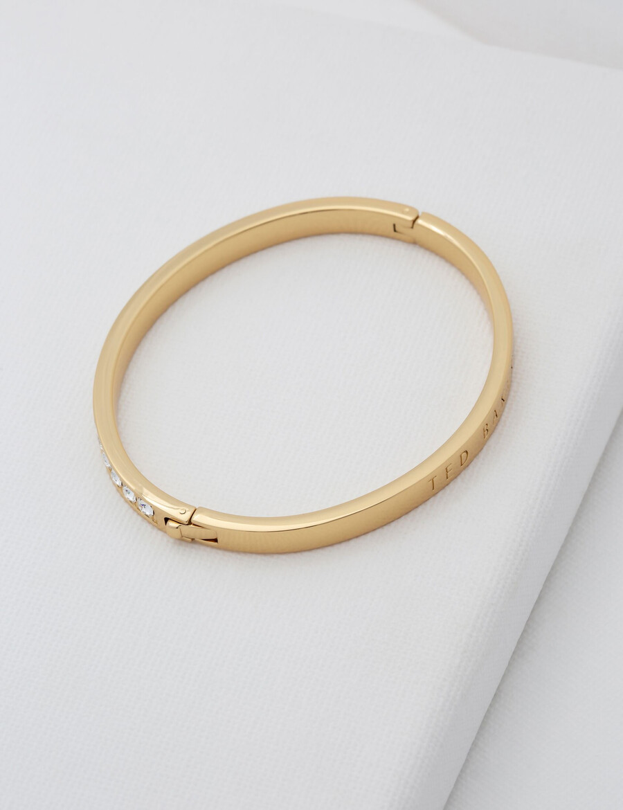 clemara - crystal gångjärnsarmband