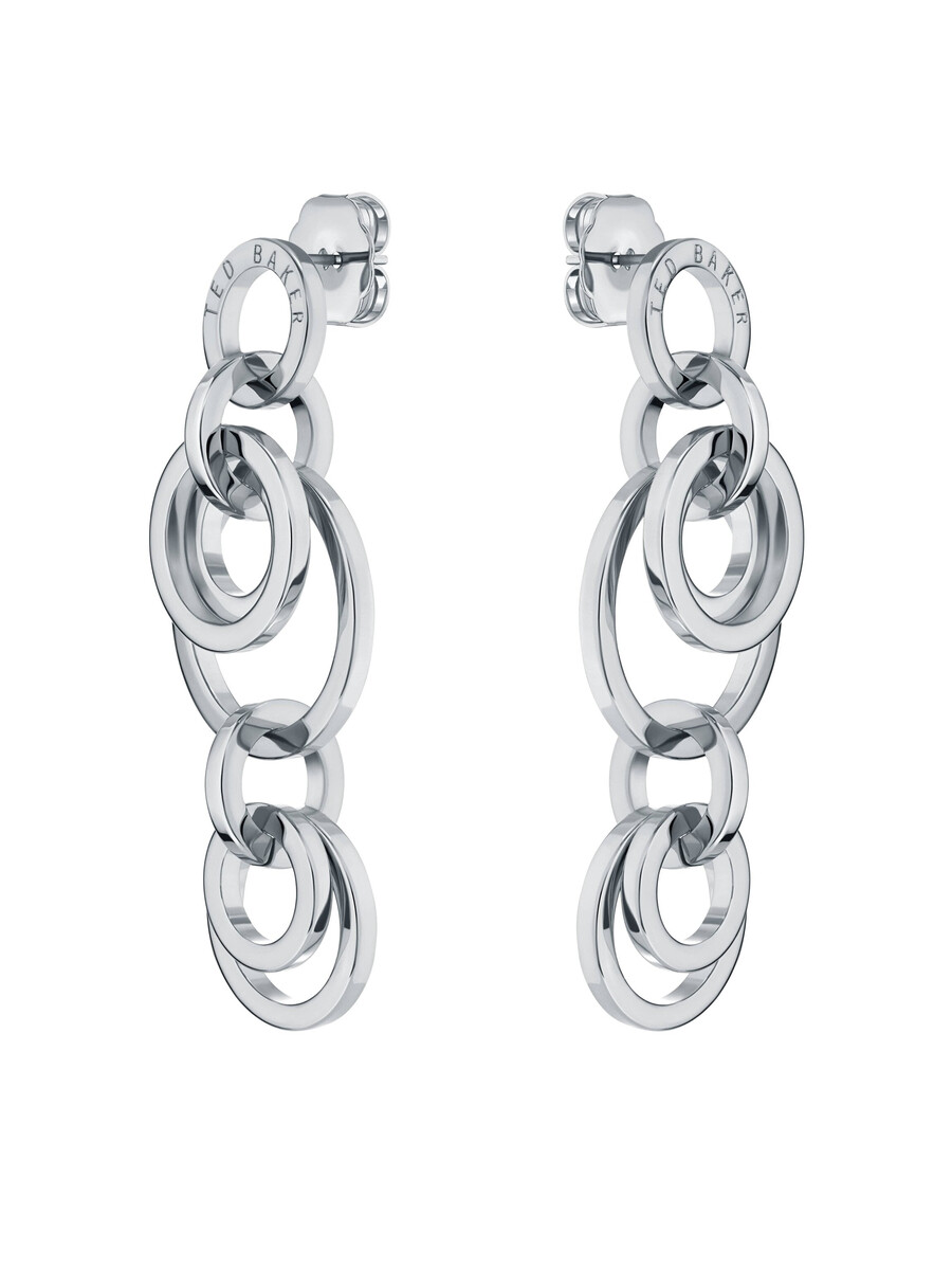 multi hoop drop örhängen