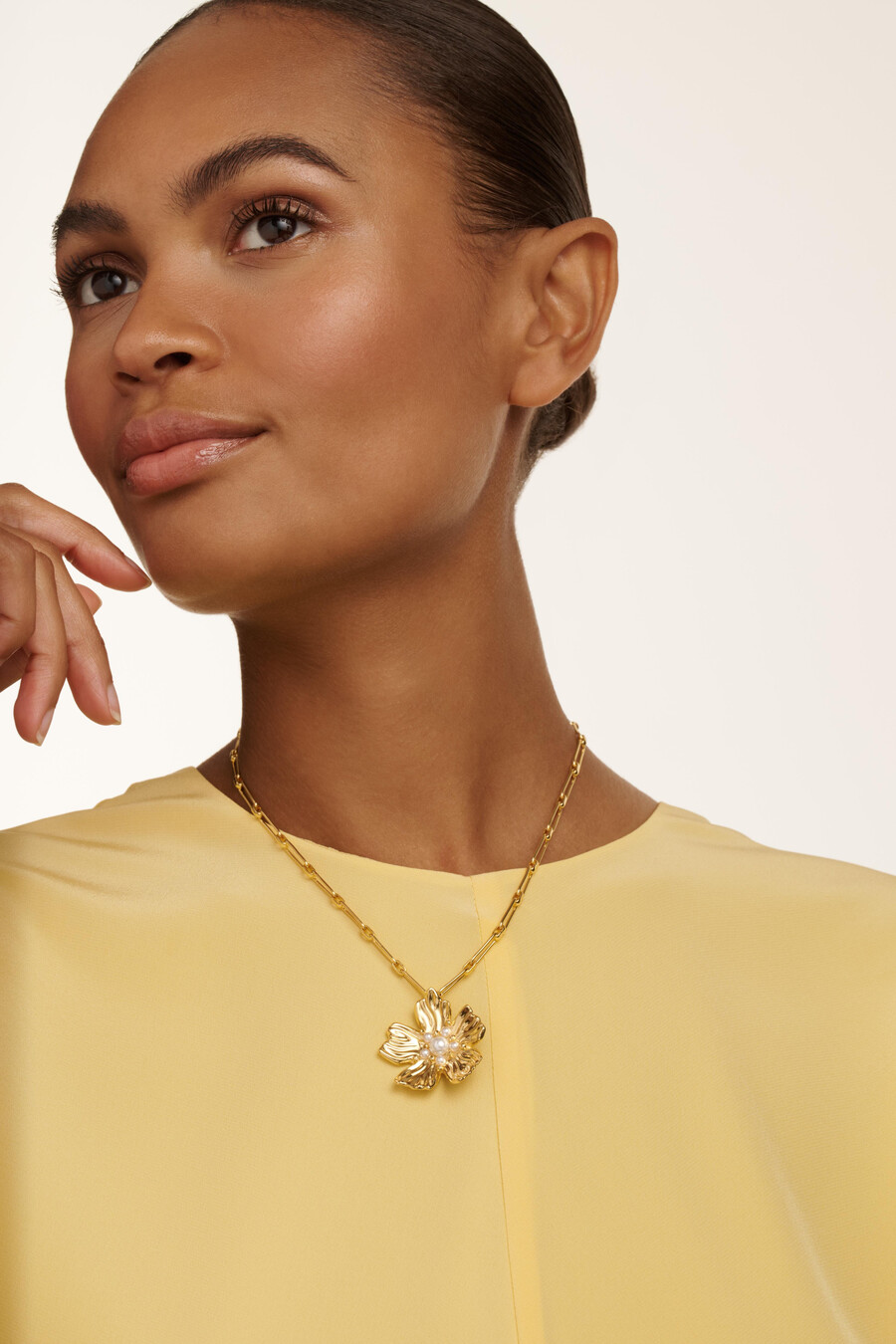 pettaa - flower statement halsband