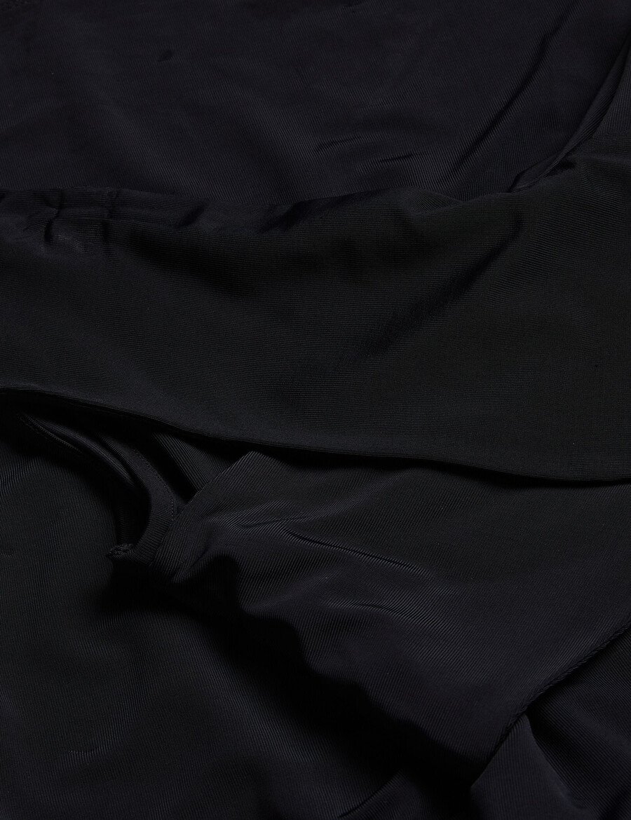 almhaa - off shoulder wide leg jersey jumpsuit