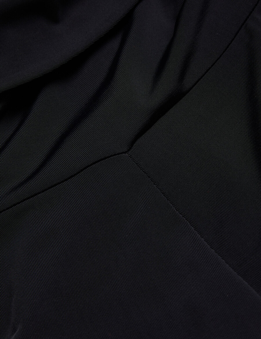 almhaa - off shoulder wide leg jersey jumpsuit