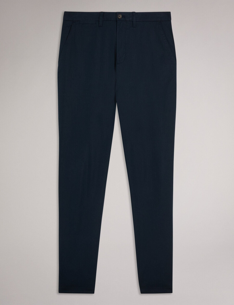 haybrn - regular fit textured chino-byxa