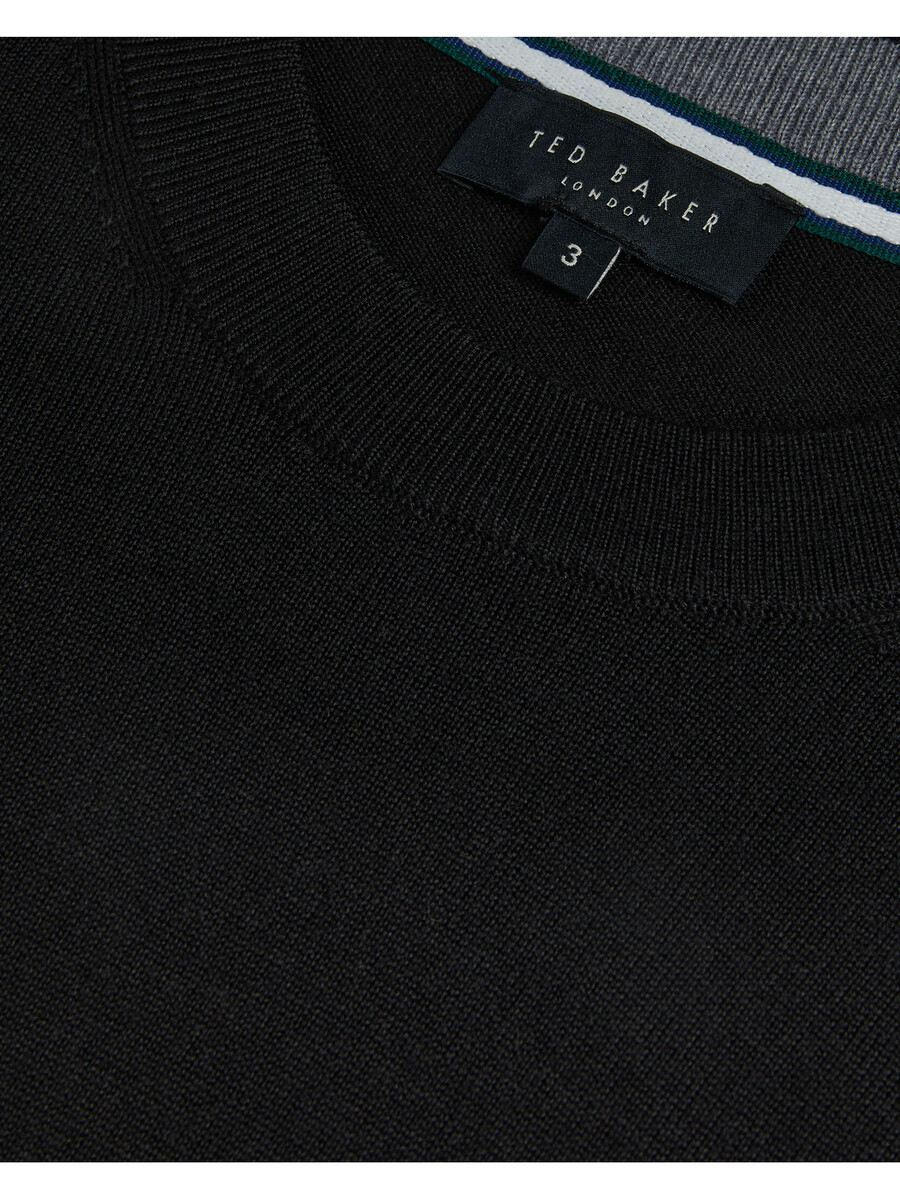 carnby - pure wool crew neck jumper
