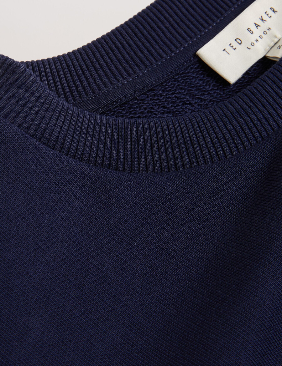 raynahh - texturerad blommig grafisk bomullströja