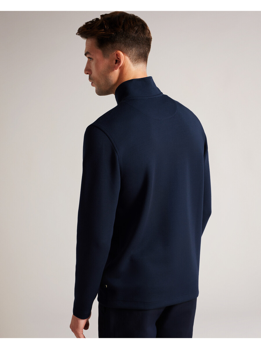veller - långärmad regular fit half zip