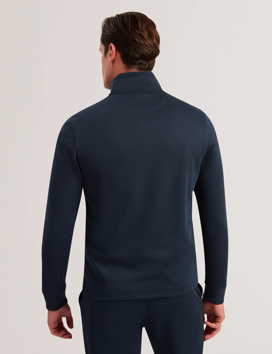 pryor - tröja med halv blixtlås