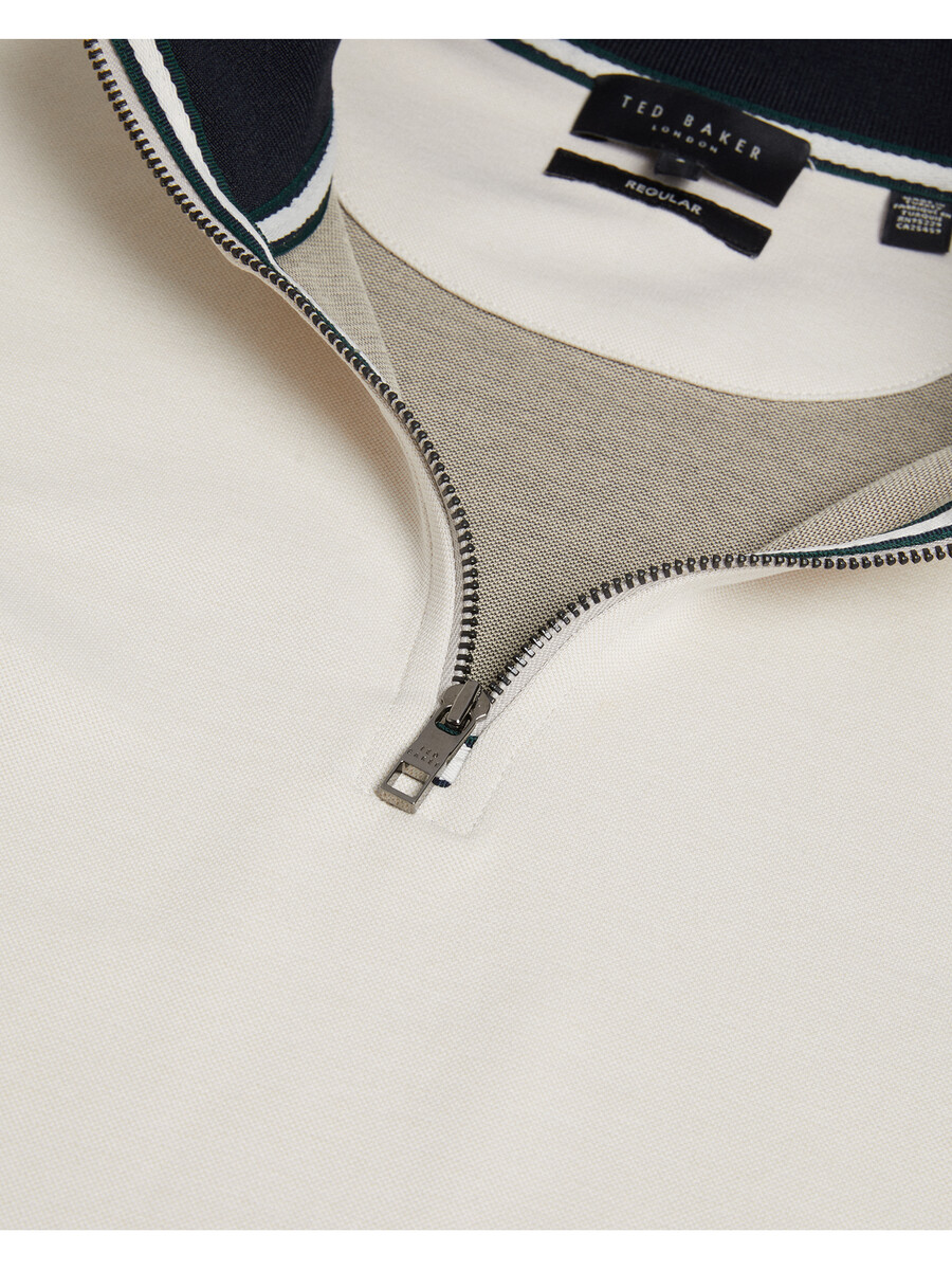 pryor - tröja med halv blixtlås