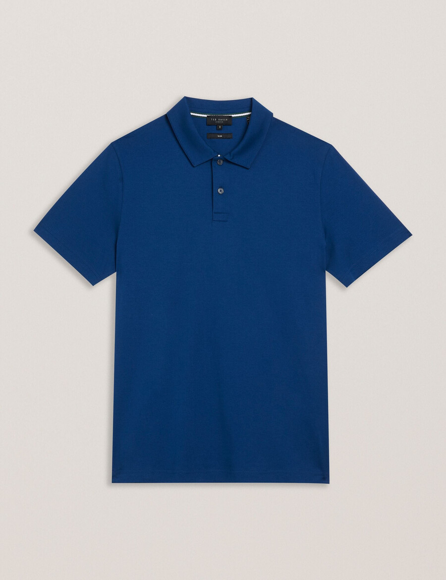 zeiter - slim fit pikétröja i ren bomull